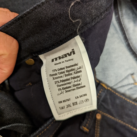 NWOT, Mavi overdyed skinny jeans, 26x32, awesome - Picture 4 of 7